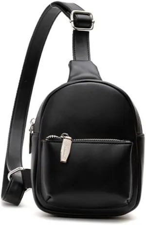 Small Crossbody Sling Bag for Women Teen Girls, Fanny Packs Leather Purses Shoulder Chest Bag