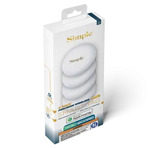 Smart Tag / 4 PACK (Tracker - Works with Apple Find My)