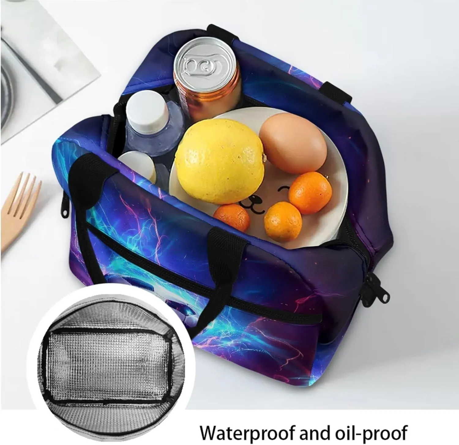 Soccer Elementary Backpack for Boys 4pc School Bag and Lunch Bag Ages 12-14 with Padded Straps Kawaii 6th Grade Bookbag with Water Bottle Holder Book Bags