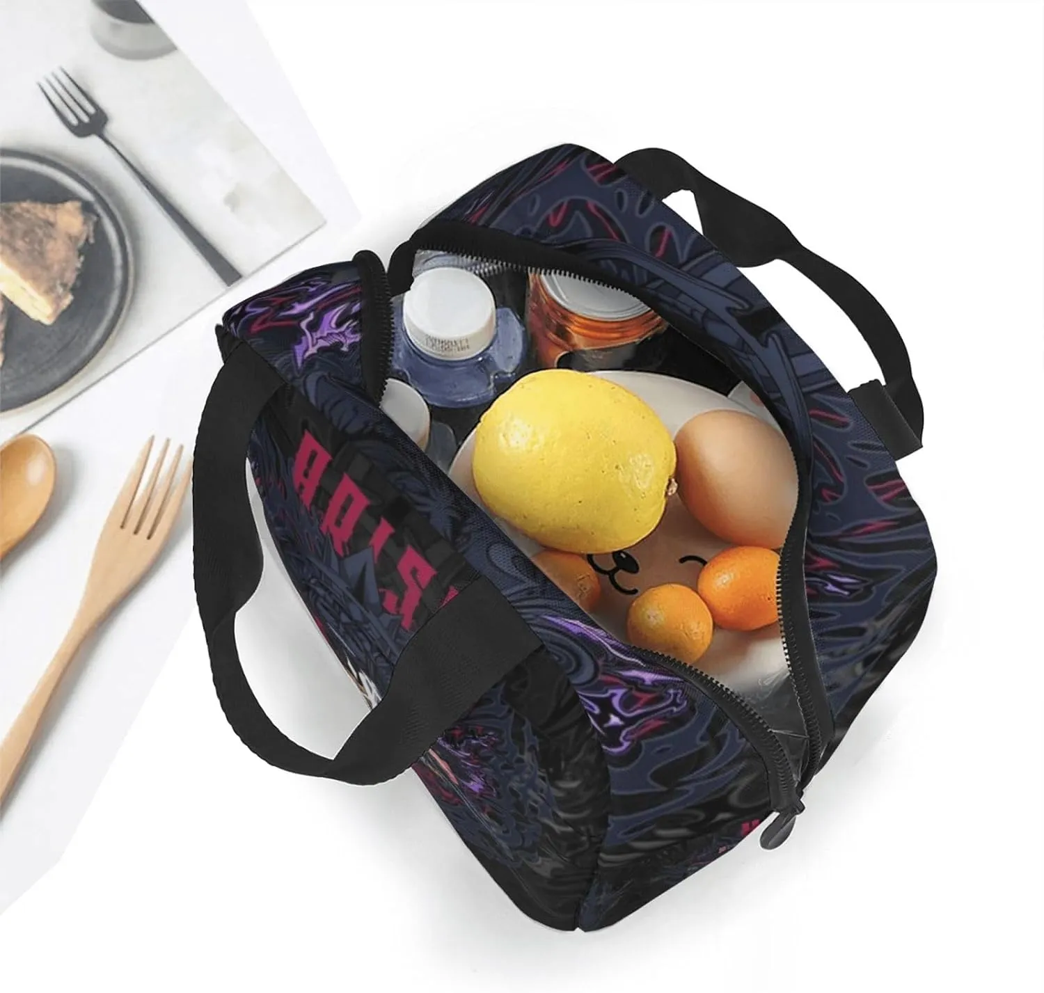 Solo Manga Leveling Shopping Bag, Fashionable Outdoor Handbag Hand In Hand