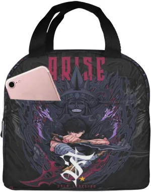 Solo Manga Leveling Shopping Bag, Fashionable Outdoor Handbag Hand In Hand