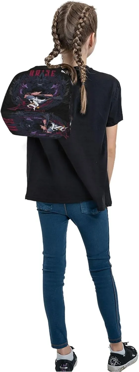 Solo Manga Leveling Shopping Bag, Fashionable Outdoor Handbag Hand In Hand