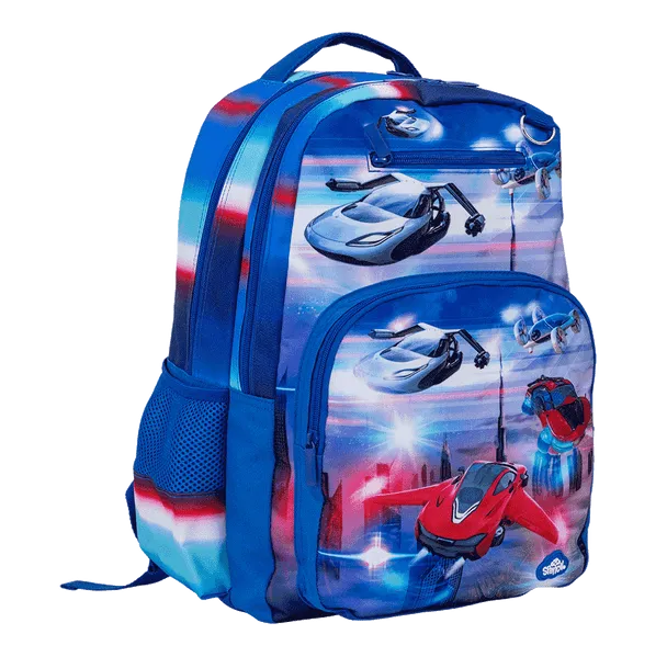 Spencil Big Kids Backpack - Flying Cars