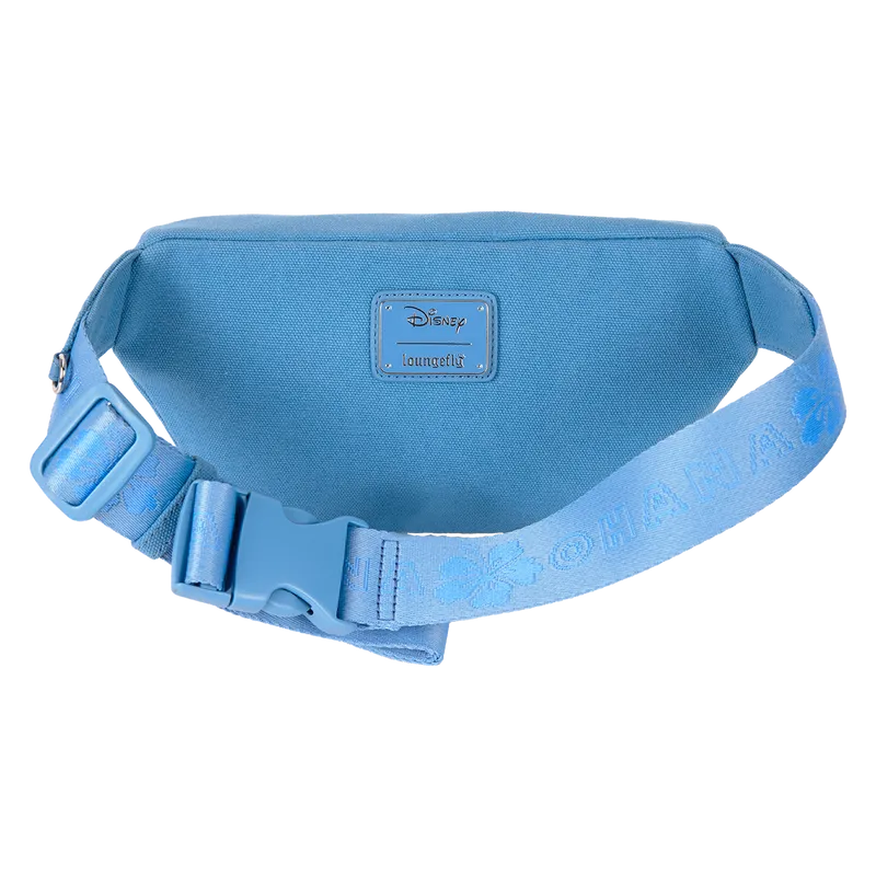 Stitch Ohana Canvas Convertible Disney Loungefly Belt Bag with Coin Bag