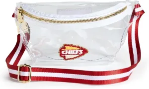 Stoney Clover Lane Women's Kansas City Chiefs Clear Fanny Pack