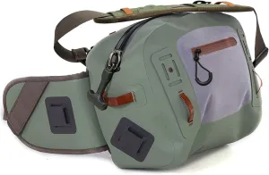 Submersible Lumbar Pack Waterproof Hip Waist Packs for Kayaking Fishing (Green)