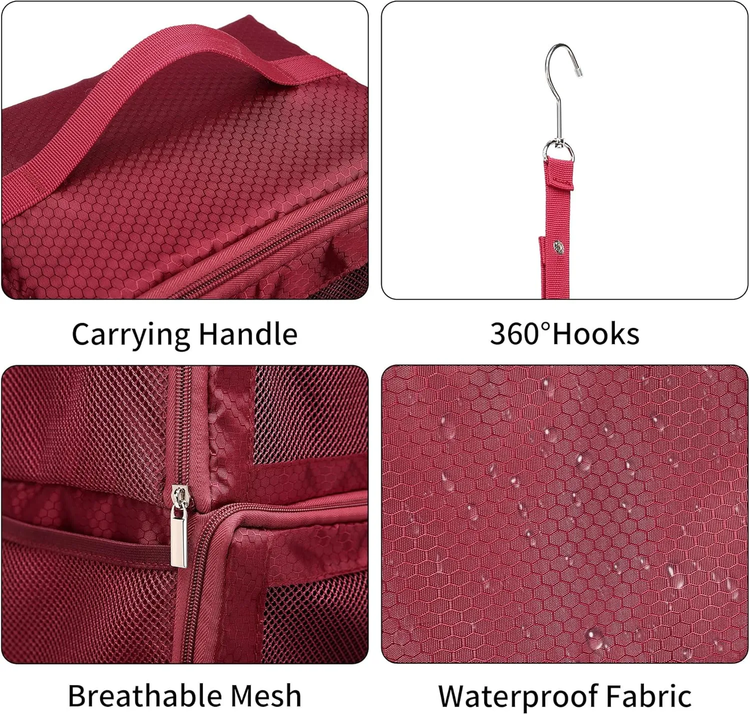 Suitcase Organizer Travel Bags Organizer for Luggage Compression Hanging Packing Cubes for Travel Carry on Closet (Bag Only)