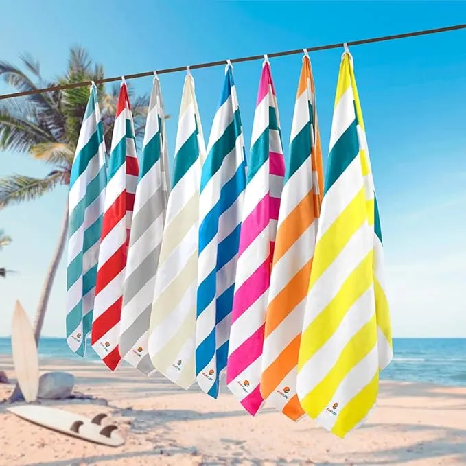 SUN CUBE Microfiber Beach Towel, Quick Dry Sand Free Beach Towel, Lightweight, Compact for Travel Swim Sports Camping, Packable Sand Resistant Towel Adult - Red 78x35 Inches