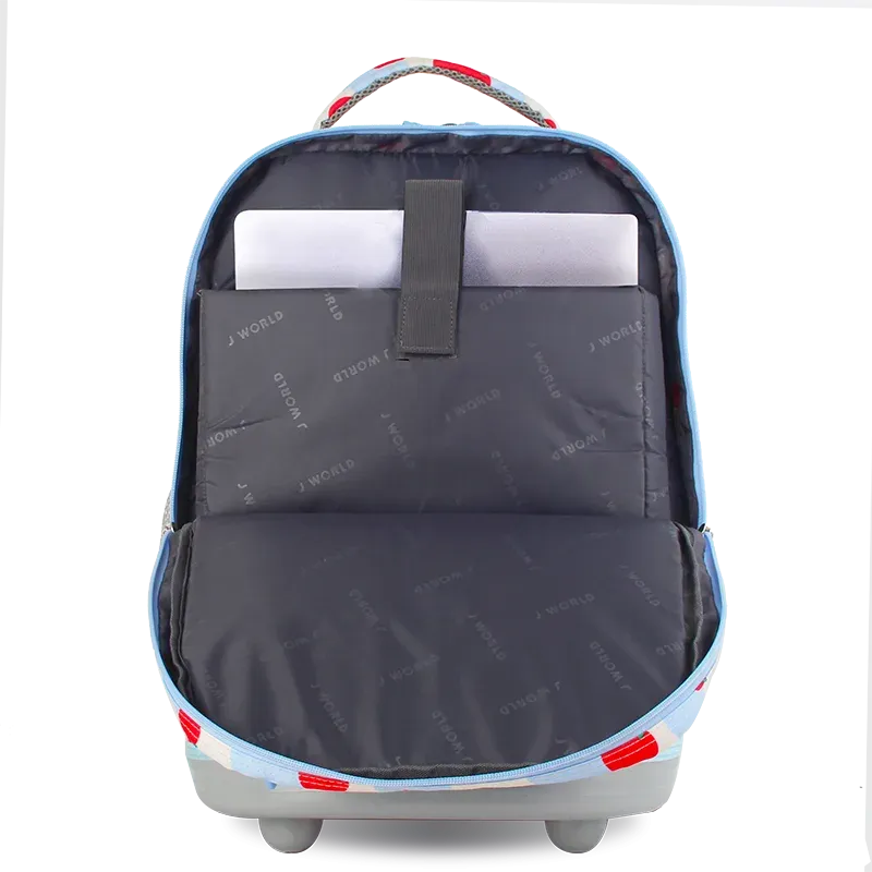 Sundance Laptop Rolling Backpack (20 Inch) in Floating Apple