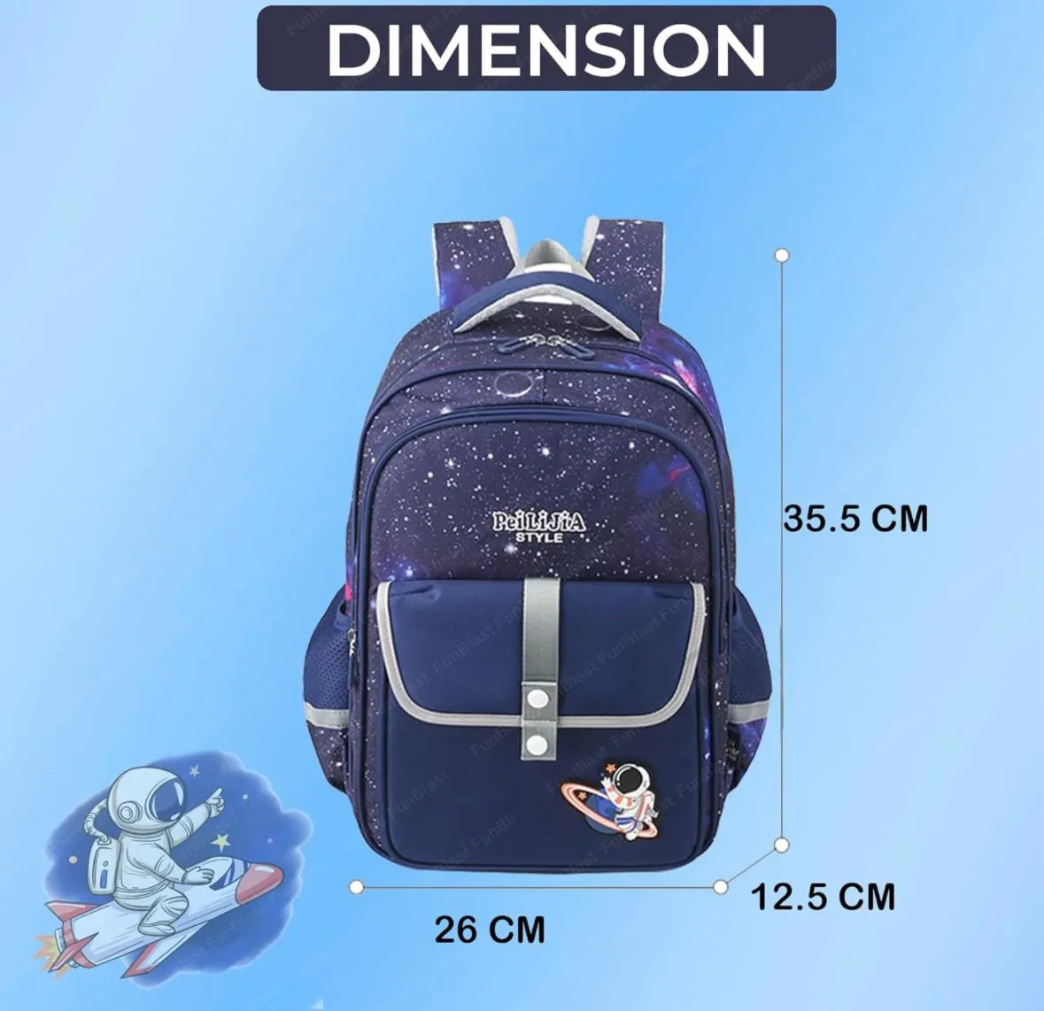 Super Cute Space School Bags