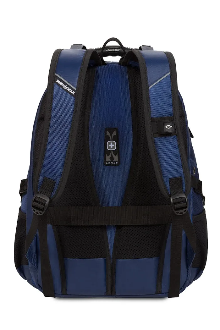 SWISSGEAR 1900 ScanSmart Laptop Backpack - Ballistic Navy Blue