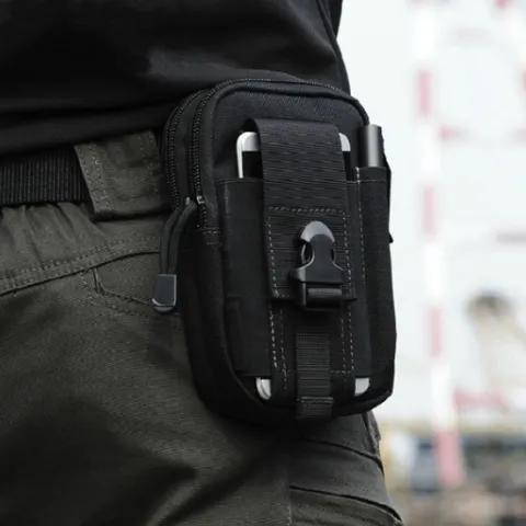 Tactical Belt Fanny Pack Waist Pouch Outdoor Accessories