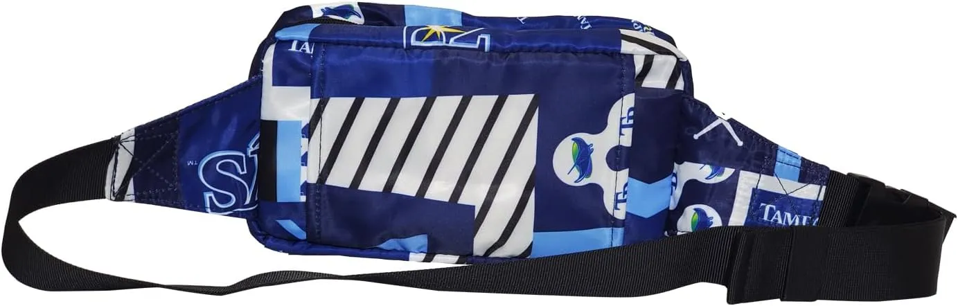 Tampa Bay Rays Crossbody Fanny Pack, Licensed Gift Merch for Rays Fans TM1872 (Street Series Adult Bags) Elevate Trendy Belt Bag - Perfect Waist Bag Tampa Bay Merchandise for Women