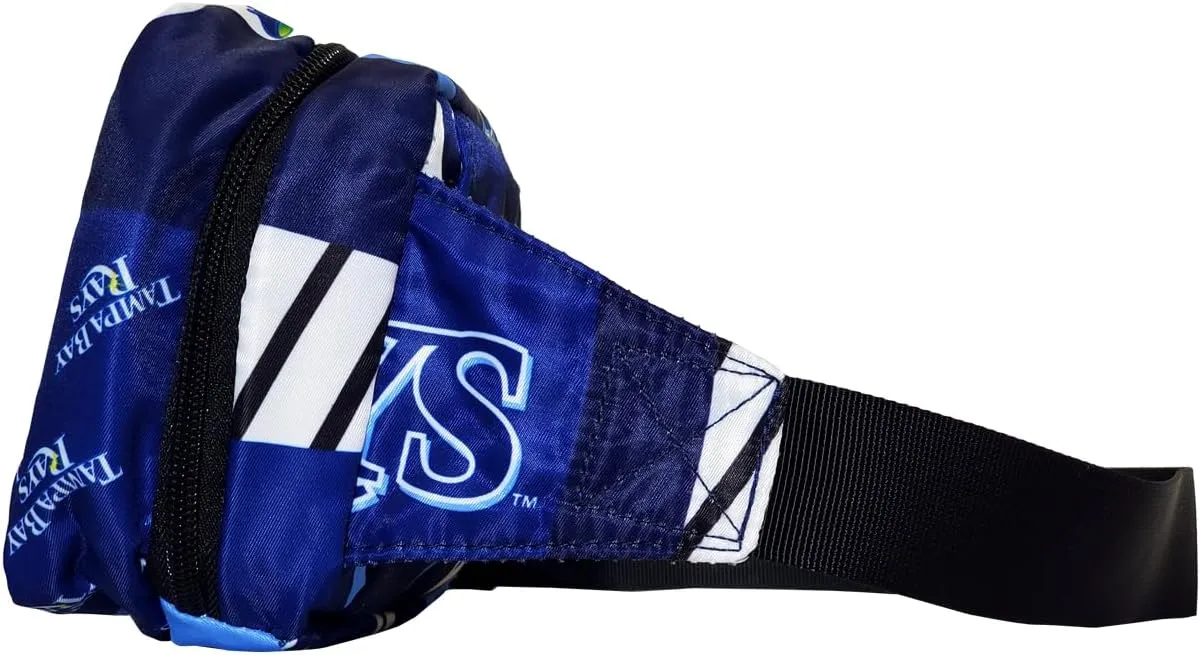 Tampa Bay Rays Crossbody Fanny Pack, Licensed Gift Merch for Rays Fans TM1872 (Street Series Adult Bags) Elevate Trendy Belt Bag - Perfect Waist Bag Tampa Bay Merchandise for Women