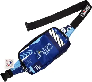 Tampa Bay Rays Crossbody Fanny Pack, Licensed Gift Merch for Rays Fans TM1872 (Street Series Adult Bags) Elevate Trendy Belt Bag - Perfect Waist Bag Tampa Bay Merchandise for Women