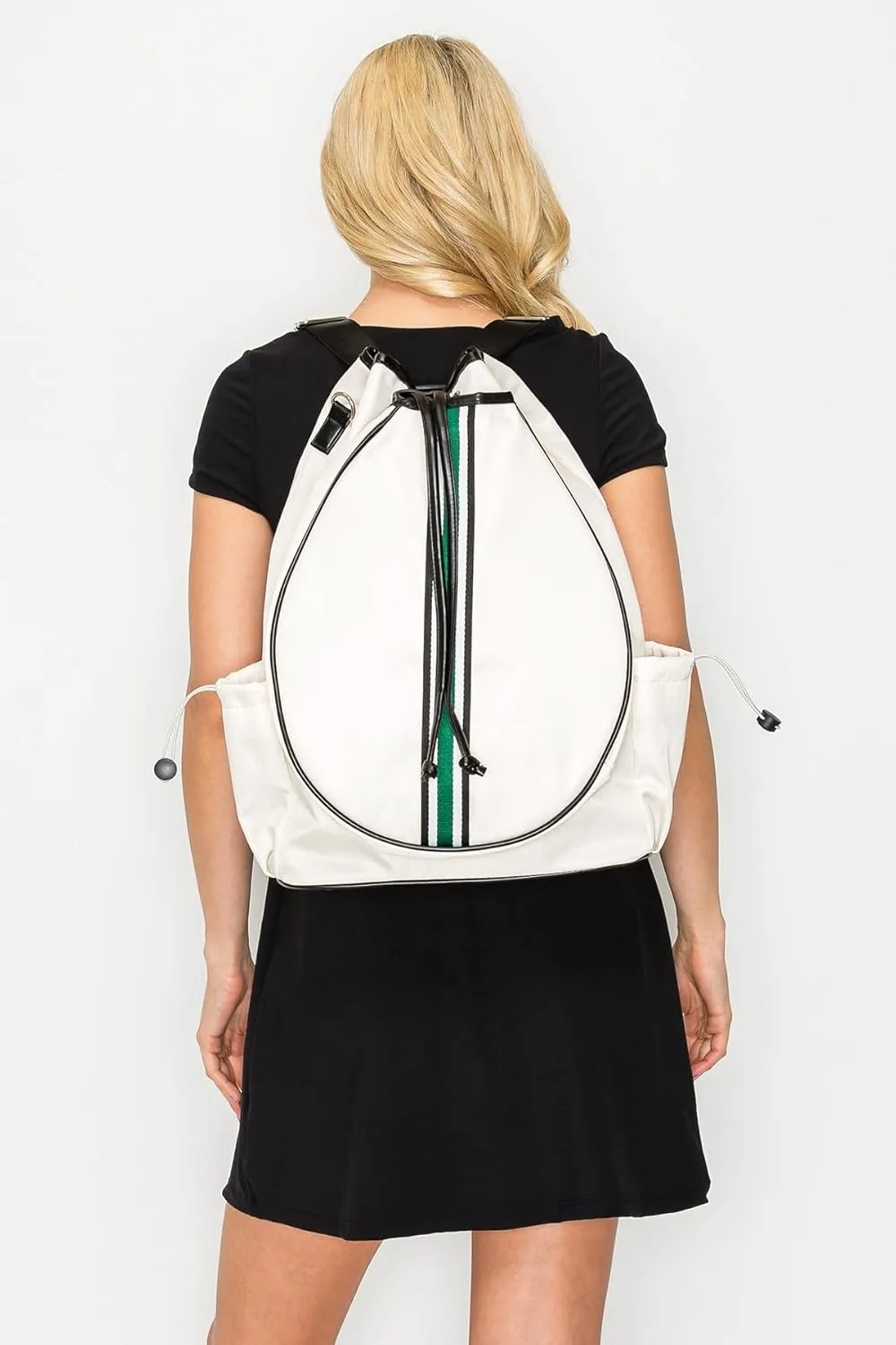 Tennis Bag Tennis Backpack for Women - Racket Pouch Case Pickleball, Badminton, Squash Sports Racquet Convertible Shoulder Tote Strap Stylish Design, Large Compartment Storage