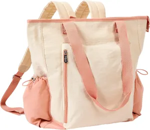 THIRTY-ONE Gifts Convertible Tote, Adjustable and Convertible Backpack Tote for Travel or Work