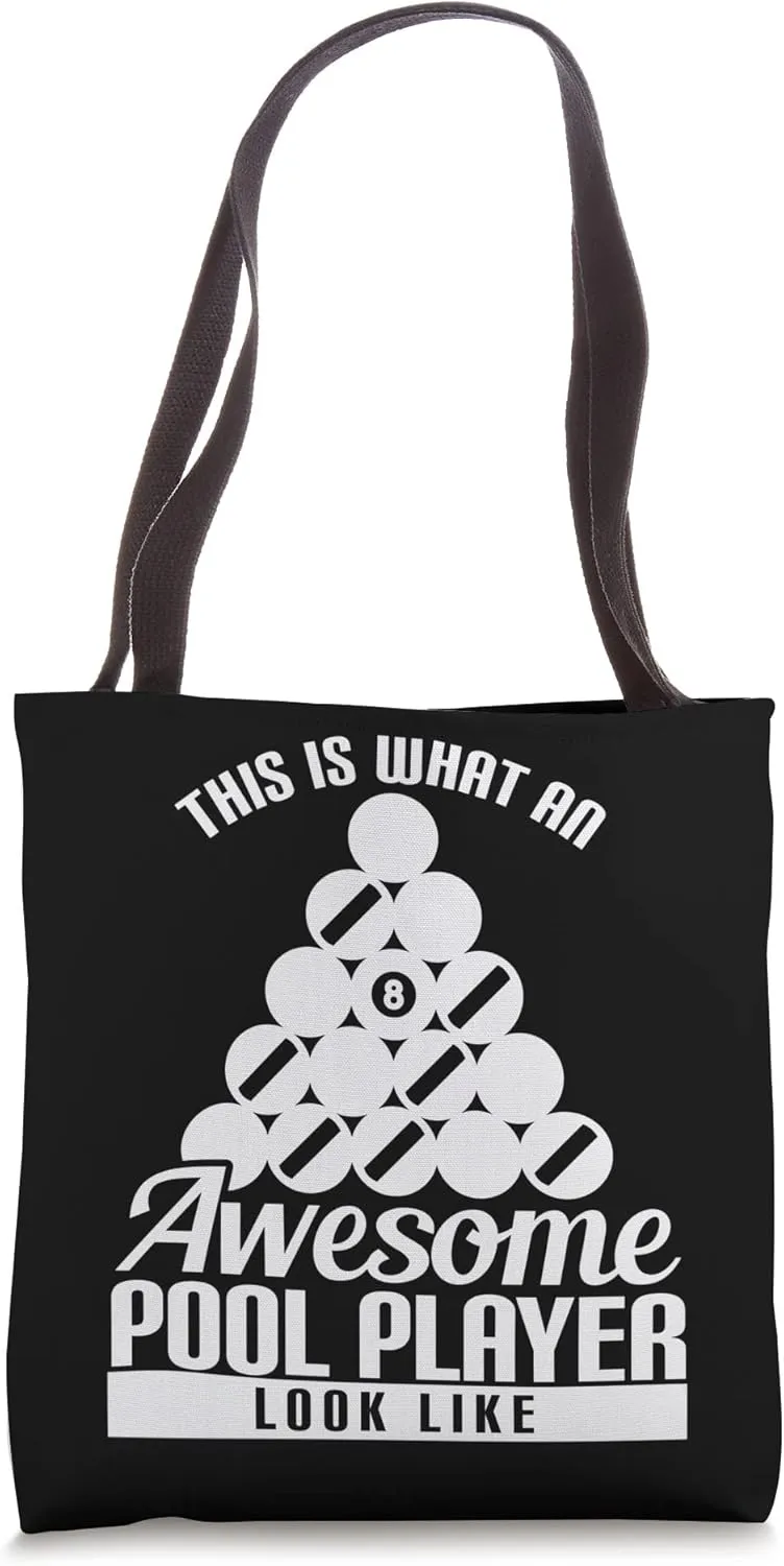 This Is What An Awesome Pool Player Like Tote Bag