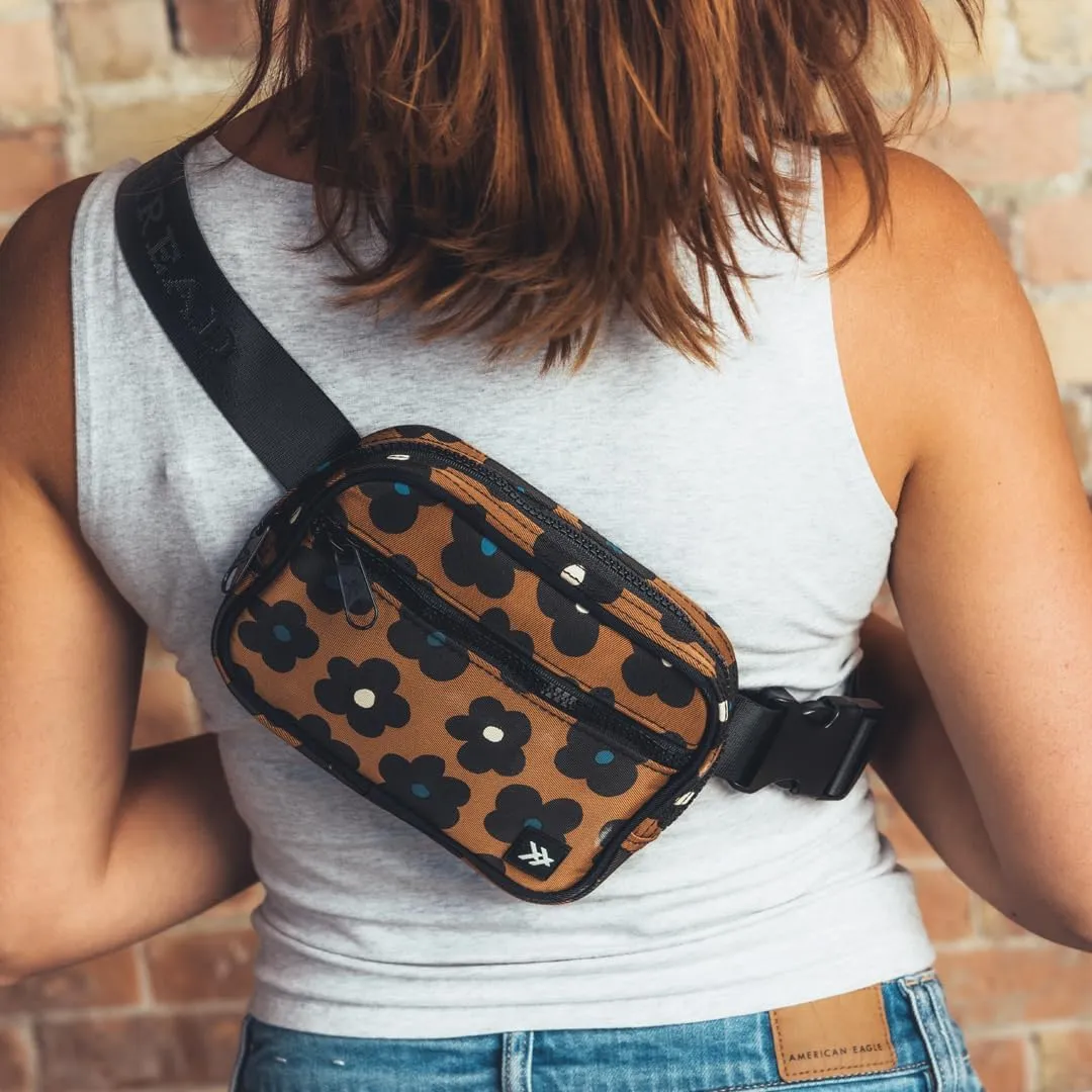 Thread Wallets Fanny Pack Small Travel Crossbody Bags for Women, Men - Durable, Stylish, Convenient Womens & Mens Cross Body Sling Bag Fanny Pack for Phone & Personal Items (Jupiter)