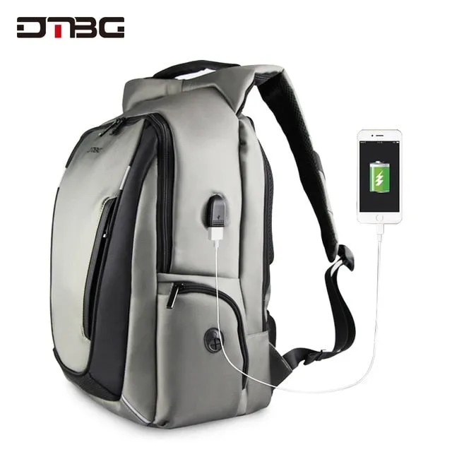 Timely shipping Waterproof Backpack Smart-connected Theft Travel Anti Teenage Men