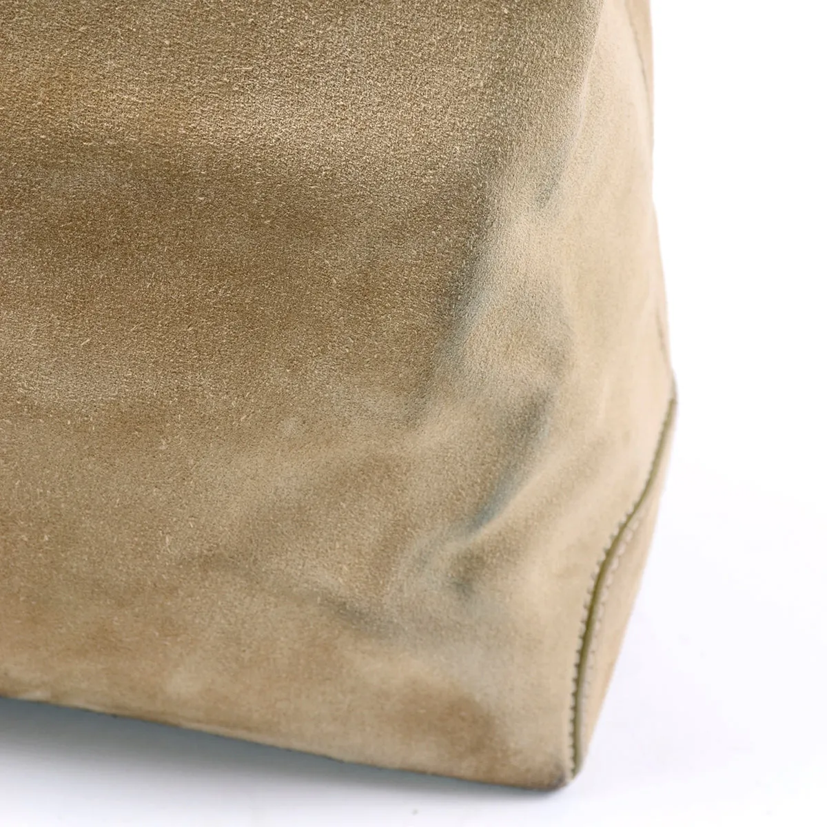 Tod's Large Tan Suede Tote Shopper w/ Built-in Crossbody Leather Bag
