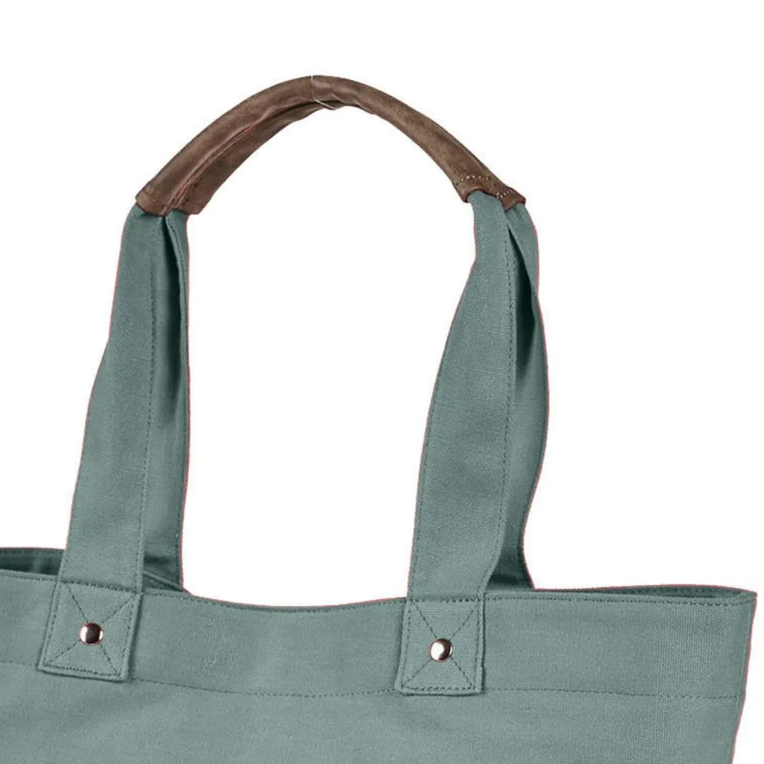 tote bag for women, canvas, grocery, beach, reusable, all occasion tote bag "Healthy crap" (One Size, Prickly pear cactus)