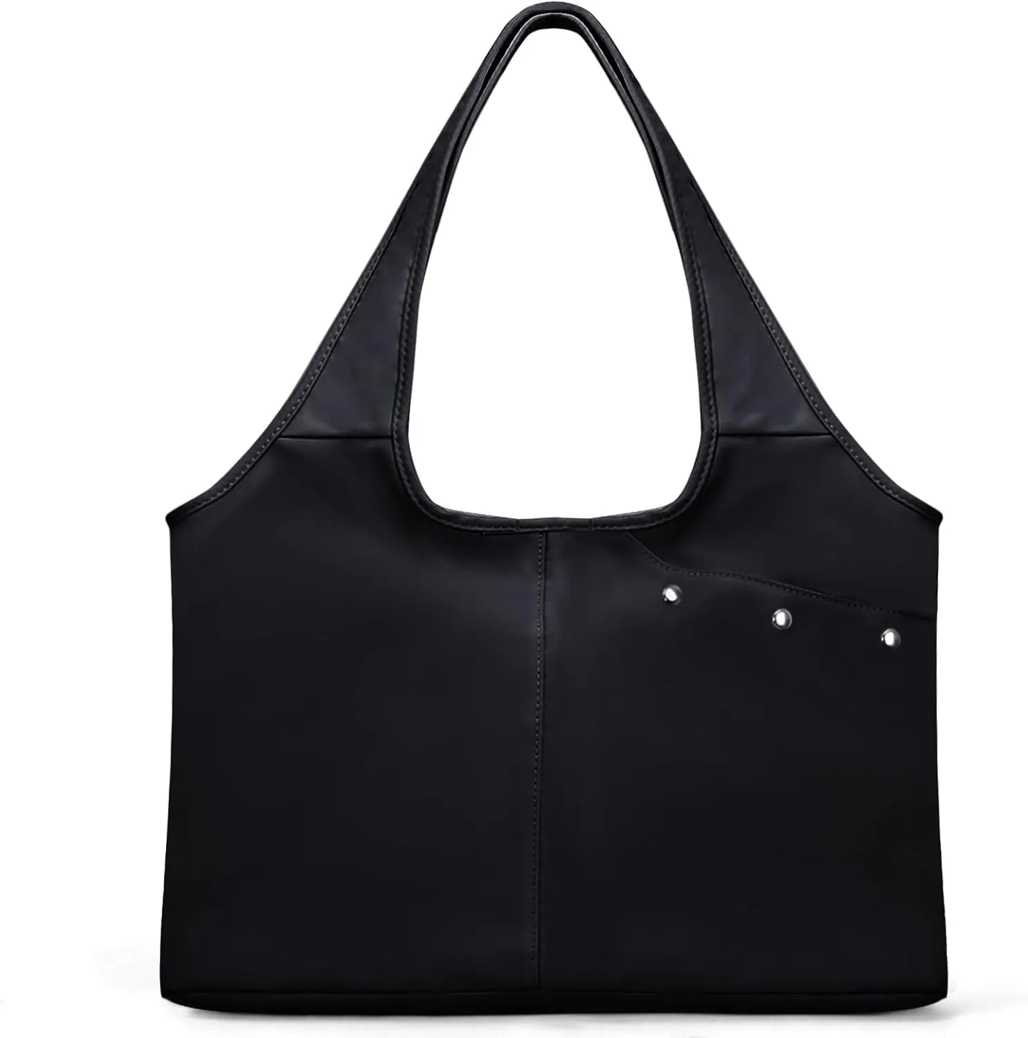 Tote Bag for Women with Wet Umbrella Compartment 13.3” Laptop Sleeve Zipper Shoulder Purse for Work/Shopping/Nursing