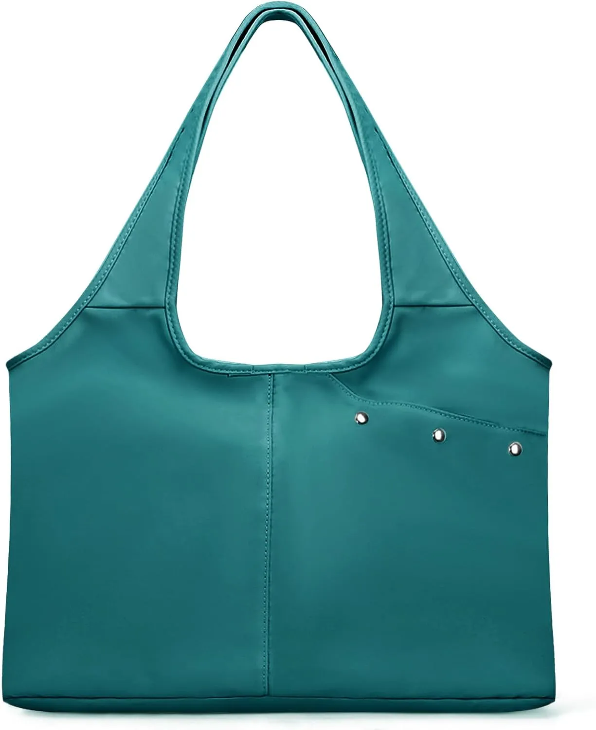 Tote Bag for Women with Wet Umbrella Compartment 13.3” Laptop Sleeve Zipper Shoulder Purse for Work/Shopping/Nursing