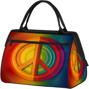Tote Bag for Women with Zipper, Lightweight Travel Tote Bag Large Shoulder Bag Handbag for Work, Gym
