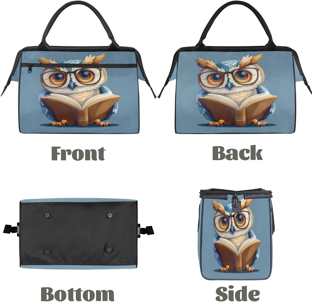 Tote Bag for Women with Zipper, Lightweight Travel Tote Bag Large Shoulder Bag Handbag for Work, Gym