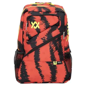 Tour Zebra Euro Tennis Backpack Lava Red and Black