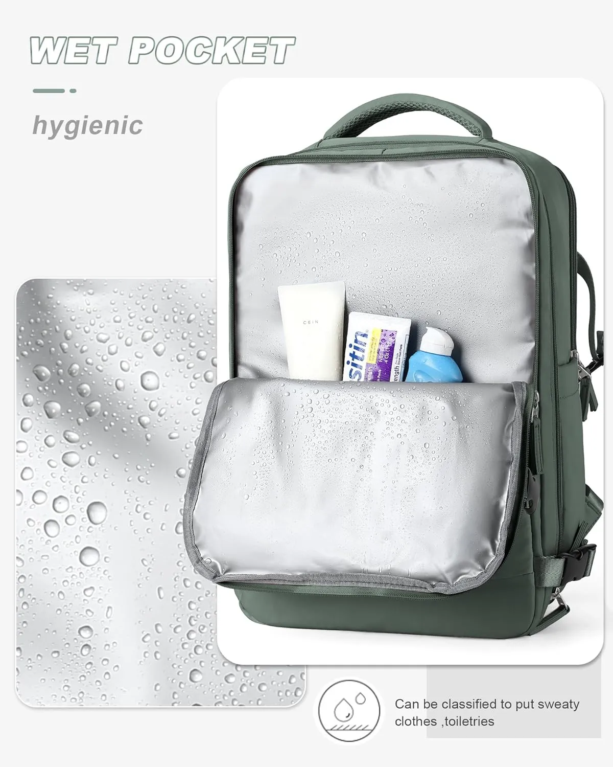 Travel Backpack For Women Men Airline Approved Carry On Bags For Airplanes Gym Bag With Shoe Compartment Backpack For Traveling On Airplane Waterproof Laptop Backpack College Travel Essentials