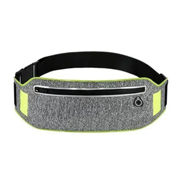 Trendy Slim Running Belt Fanny Pack Fitness Workout Exercise Waist Bag Jogging Belt Bag Gym Fitness Bag Ultra Light Runners Belt Travel Money Belt For Men Women