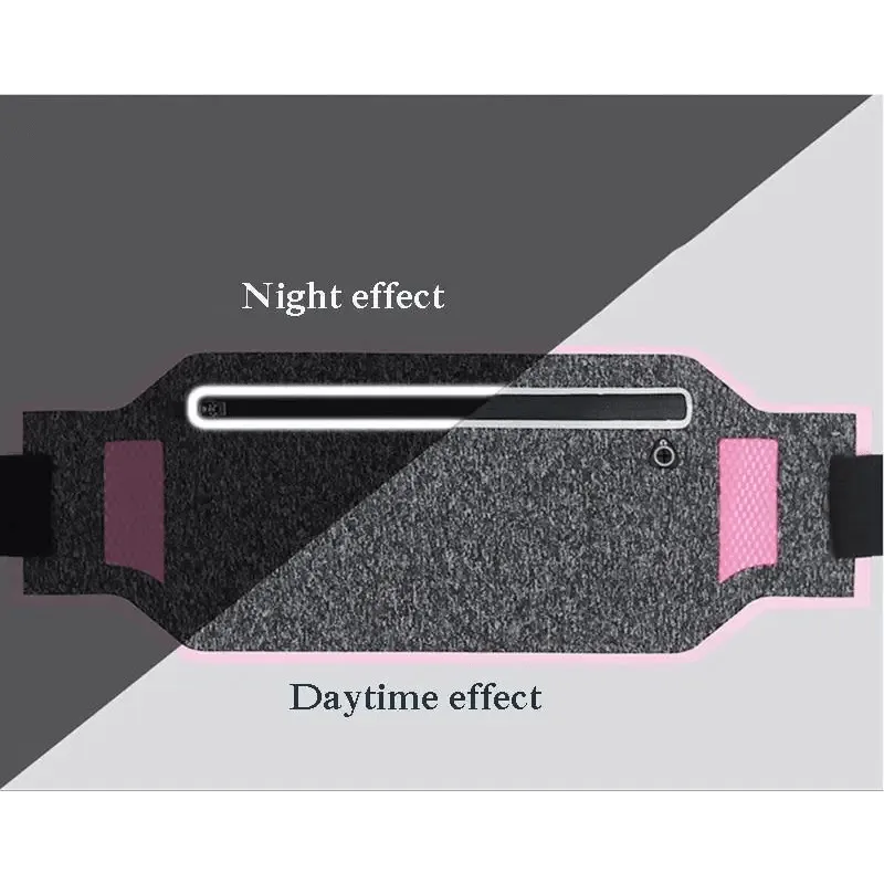 Trendy Slim Running Belt Fanny Pack Fitness Workout Exercise Waist Bag Jogging Belt Bag Gym Fitness Bag Ultra Light Runners Belt Travel Money Belt For Men Women