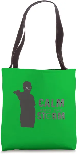 Turkish Marksman's Iconic Calm: CALM AMID THE STORM Tote Bag