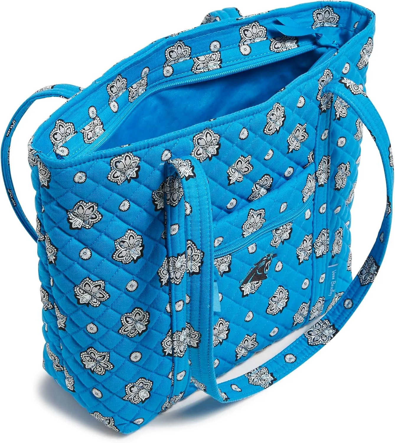 Vera Bradley Women's Cotton NFL Small Vera Tote Bag (Multiple Teams Available)