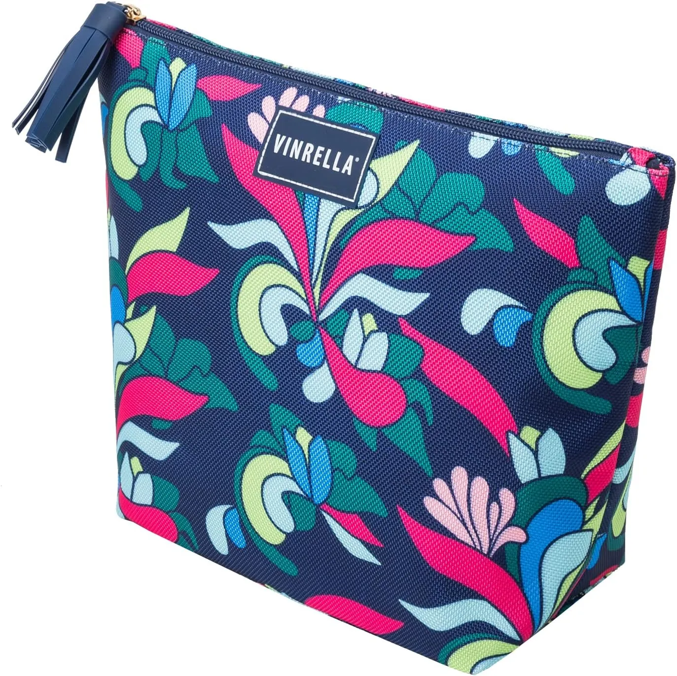 VINRELLA Cosmetic Bag Water Res - Glitz n Glam - Emmeline, Toiletry Bags for Traveling, Water Resistant Travel Makeup Organizer for Accessories, Designer Makeup Bag and Toiletry Bag for Women