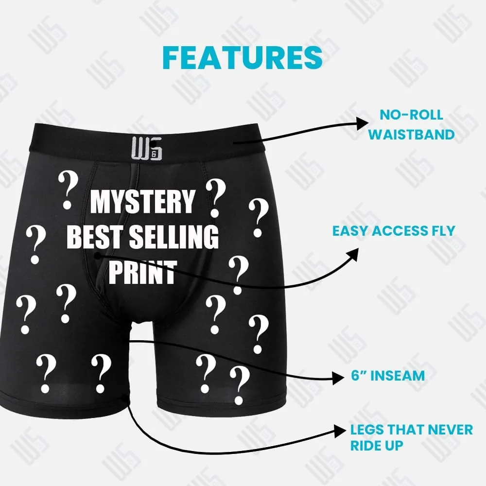 Warriors & Scholars | Mens Boxer Briefs | Boxer Briefs for Men Pack of 6 | Mens Boxer Briefs Underwear | Boys Boxer Briefs