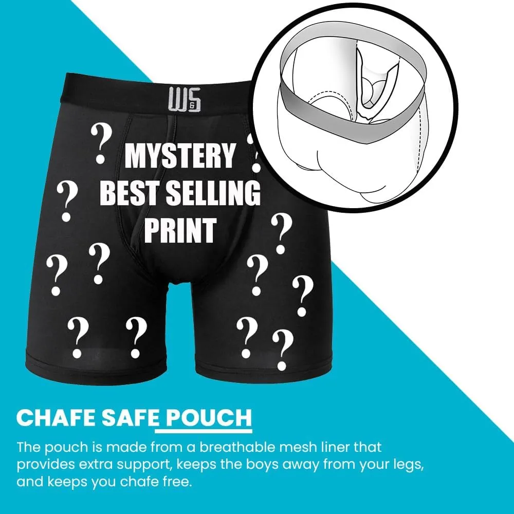 Warriors & Scholars | Mens Boxer Briefs | Boxer Briefs for Men Pack of 6 | Mens Boxer Briefs Underwear | Boys Boxer Briefs