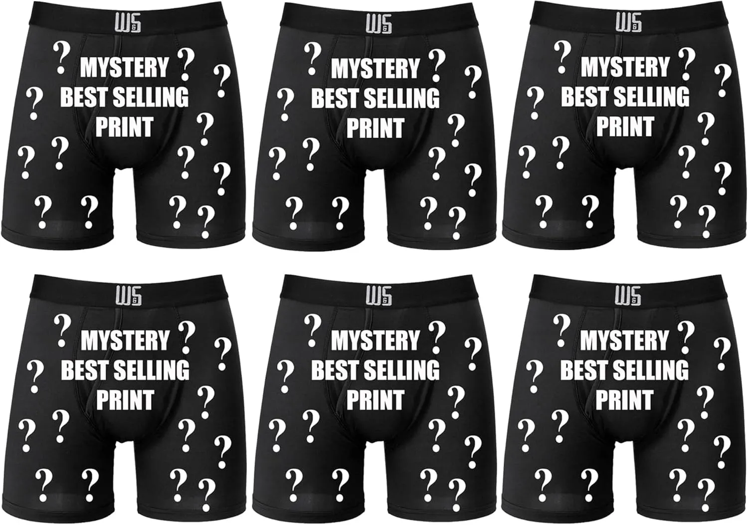 Warriors & Scholars | Mens Boxer Briefs | Boxer Briefs for Men Pack of 6 | Mens Boxer Briefs Underwear | Boys Boxer Briefs