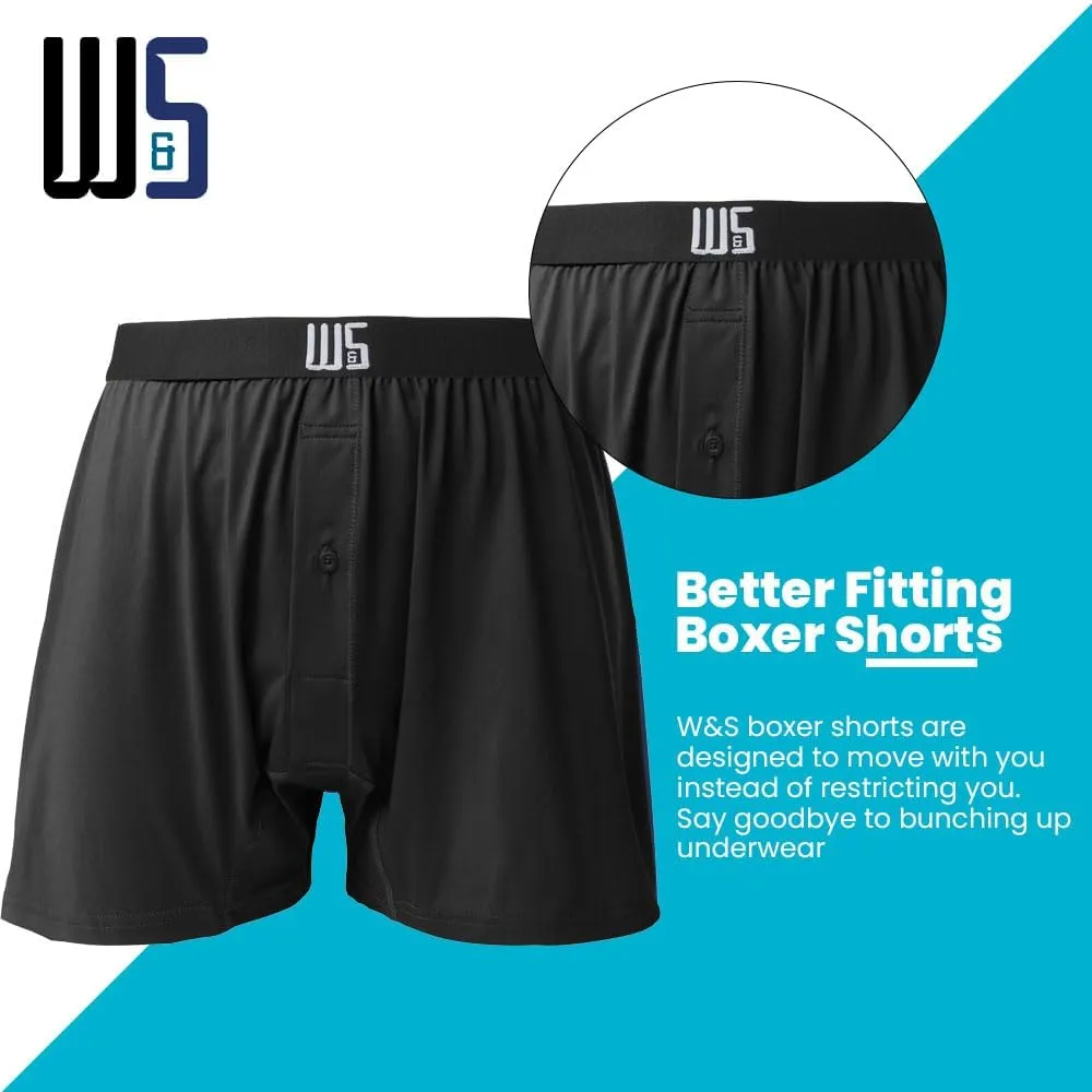 Warriors & Scholars | Mens boxer Shorts | Boxer shorts for men pack of 6 | Printed Mens underwear | Men boxer short underwear