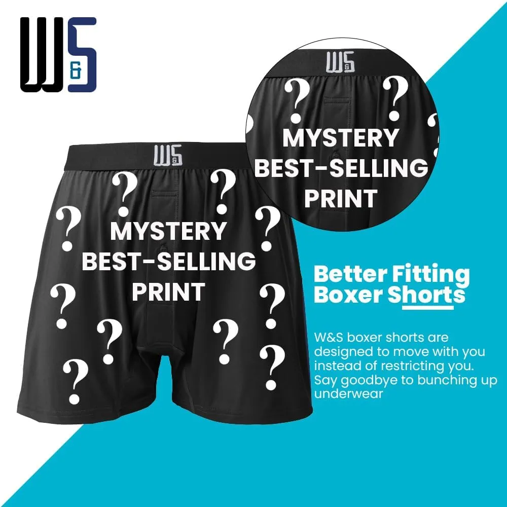 Warriors & Scholars | Mens boxer Shorts | Boxer shorts for men pack of 6 | Printed Mens underwear | Men boxer short underwear