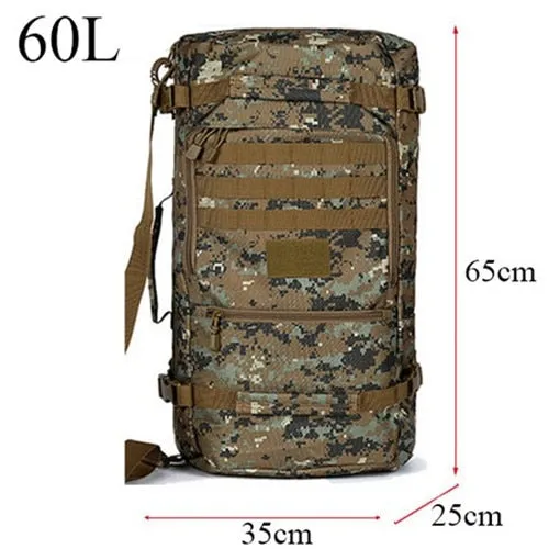 Waterproof Nylon Hot Men's Military Travel Backpack