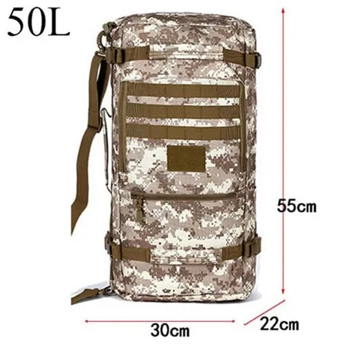 Waterproof Nylon Hot Men's Military Travel Backpack