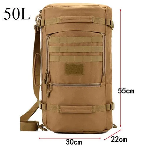 Waterproof Nylon Hot Men's Military Travel Backpack