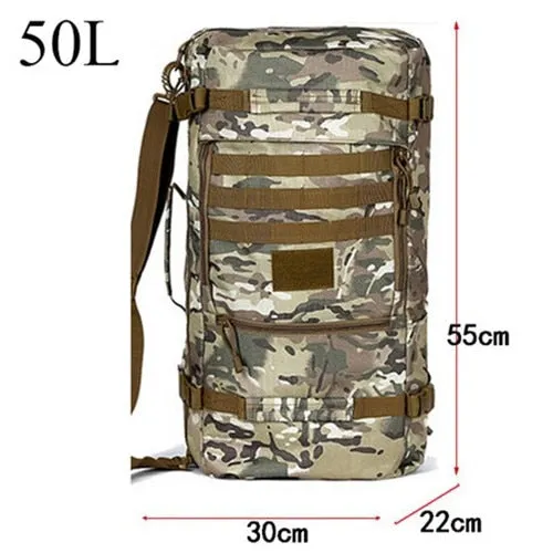 Waterproof Nylon Hot Men's Military Travel Backpack