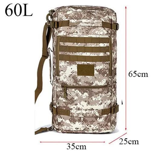 Waterproof Nylon Hot Men's Military Travel Backpack