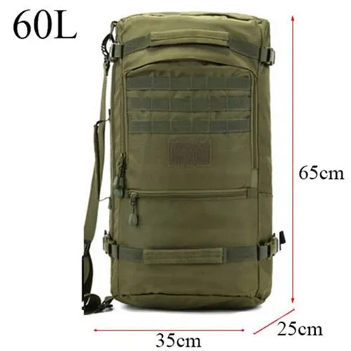 Waterproof Nylon Hot Men's Military Travel Backpack