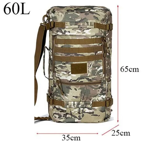 Waterproof Nylon Hot Men's Military Travel Backpack