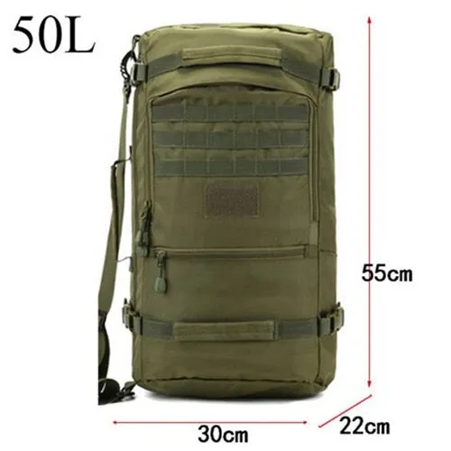 Waterproof Nylon Hot Men's Military Travel Backpack
